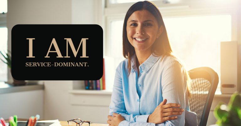 I am service-dominant